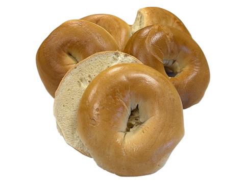 5 oz. Plain Bagel Sliced (6 pack) - OMG