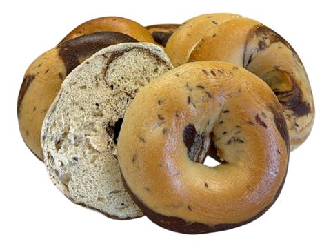 5 oz. Marble Bagel Sliced (6 pack) - OMG