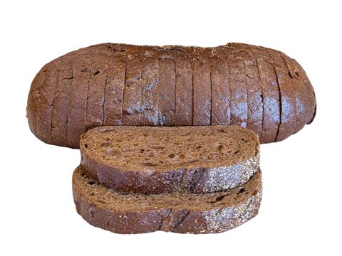 Dark Rye Oval Thick Sliced - Fi