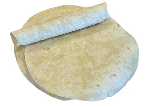 6 in. White Tortilla Wrap (case of 216) - HL