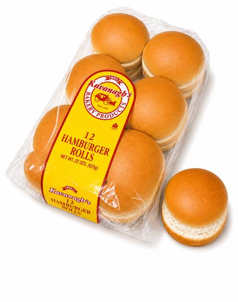 Kavanaugh Hamburger Roll Sliced (12 pack) - H