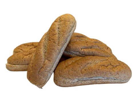 7.5 in. Crusty Wheat Sub (6 pack) - P