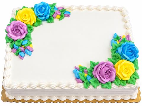 Frosted Cake (1/2 Sheet) - Co