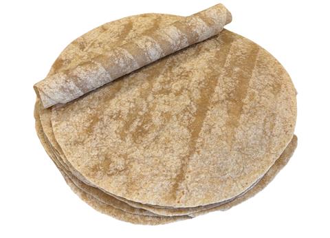 12 in. Wheat Tortilla Wrap (12 pack) - Elie