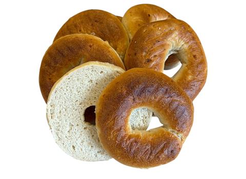 4 oz. Onion Bagel Sliced (6 pack) - Elie