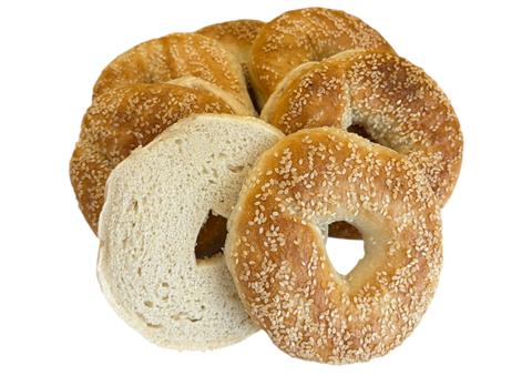 4 oz. Sesame Bagel Sliced (6 pack) - Elie