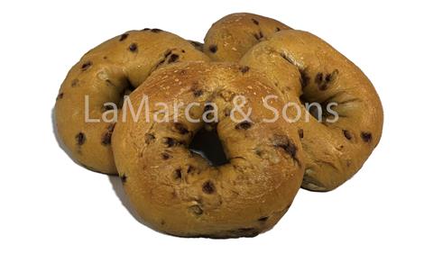 5 oz. French Toast Bagel Sliced (6 pack) - OMG
