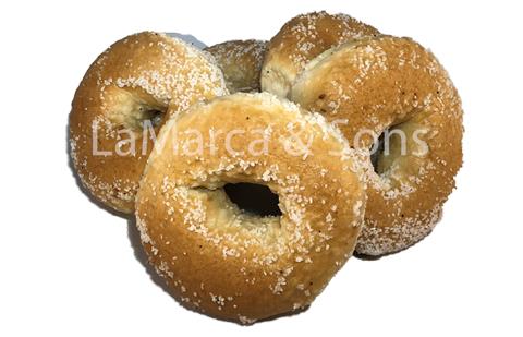 5 oz. Salt Bagel Sliced (6 pack) - OMG