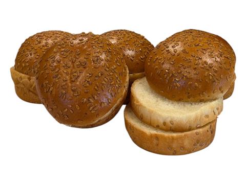 4 in. Seeded MOAB Roll Sliced (case of 54) - Fi