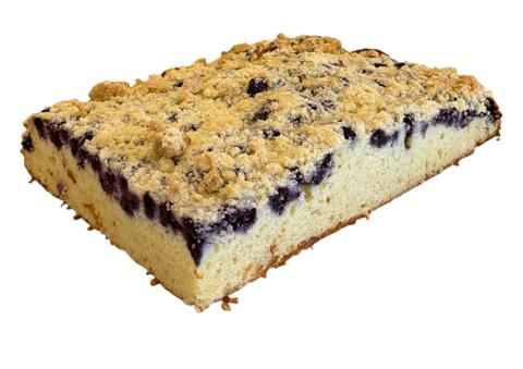 Blueberry Coffee Cake 1/4 Sheet - BX