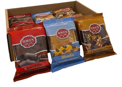 Assorted Brownie (indiv wrap) (12pk) - BX
