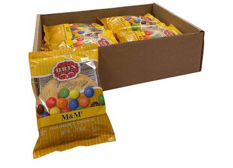 M&M Cookie (indiv wrap) (12pk) - BX