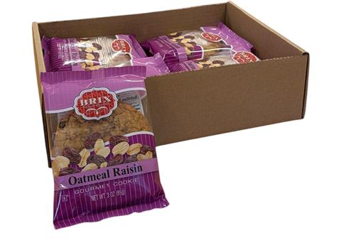 Oatmeal Raisin Cookie Individually Wrapped (12 pack) - BX