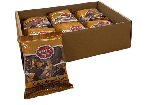Brownie with Walnut (indiv wrap) (12pk) - BX