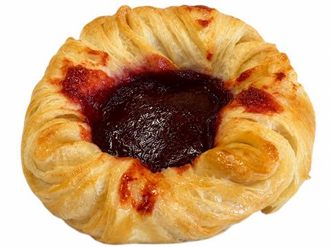 Large Raspberry Danish Each (indiv wrap) - BX