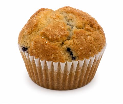 Medium Blueberry Muffin (indiv wrap) (8pk) - BX