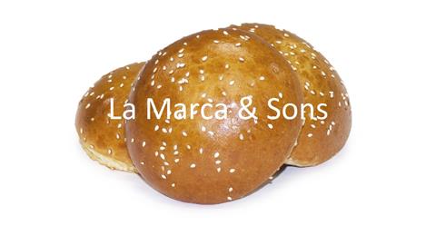 3.5 in. Seeded Brioche Hamburger Roll Sliced (12 pack) - Fi