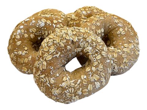 5 oz. Honey Grain Bagel (6 pack) - OMG
