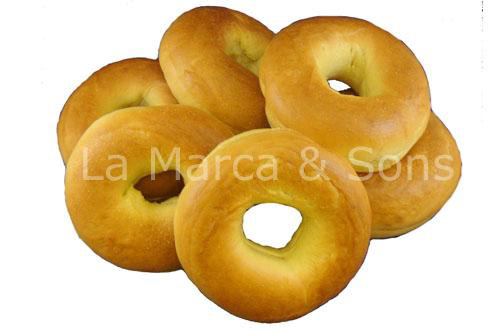 5 oz. Egg Bagel Sliced (6 pack) - OMG