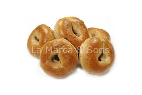 5 oz. Raisin Bagel Sliced (6 pack) - OMG