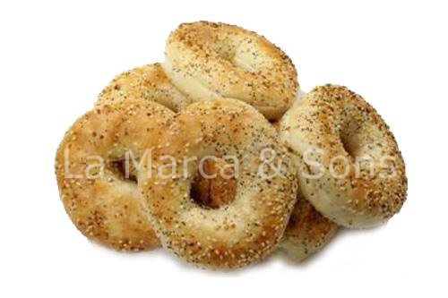 5 oz. Everything Bagel Sliced (6 pack) - OMG