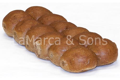 Dark Rye Dinner Roll (12 pack) - Fi