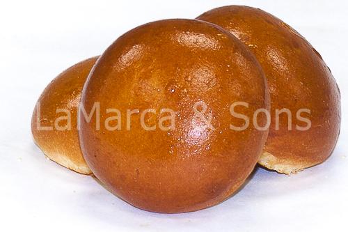 4 in. Brioche Hamburger Roll (12 pack) - Fi