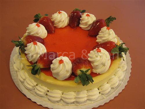 10 in. Fruit Top Cheesecake - Co