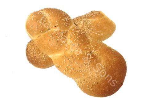 Medium Seeded Braided Roll (12 pack) - WH