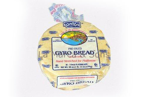 7 in. Gyro Bread (case of 120) - Ko